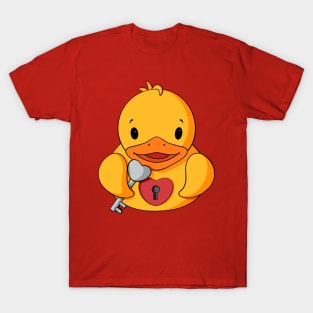 Key To My Heart Rubber Duck T-Shirt